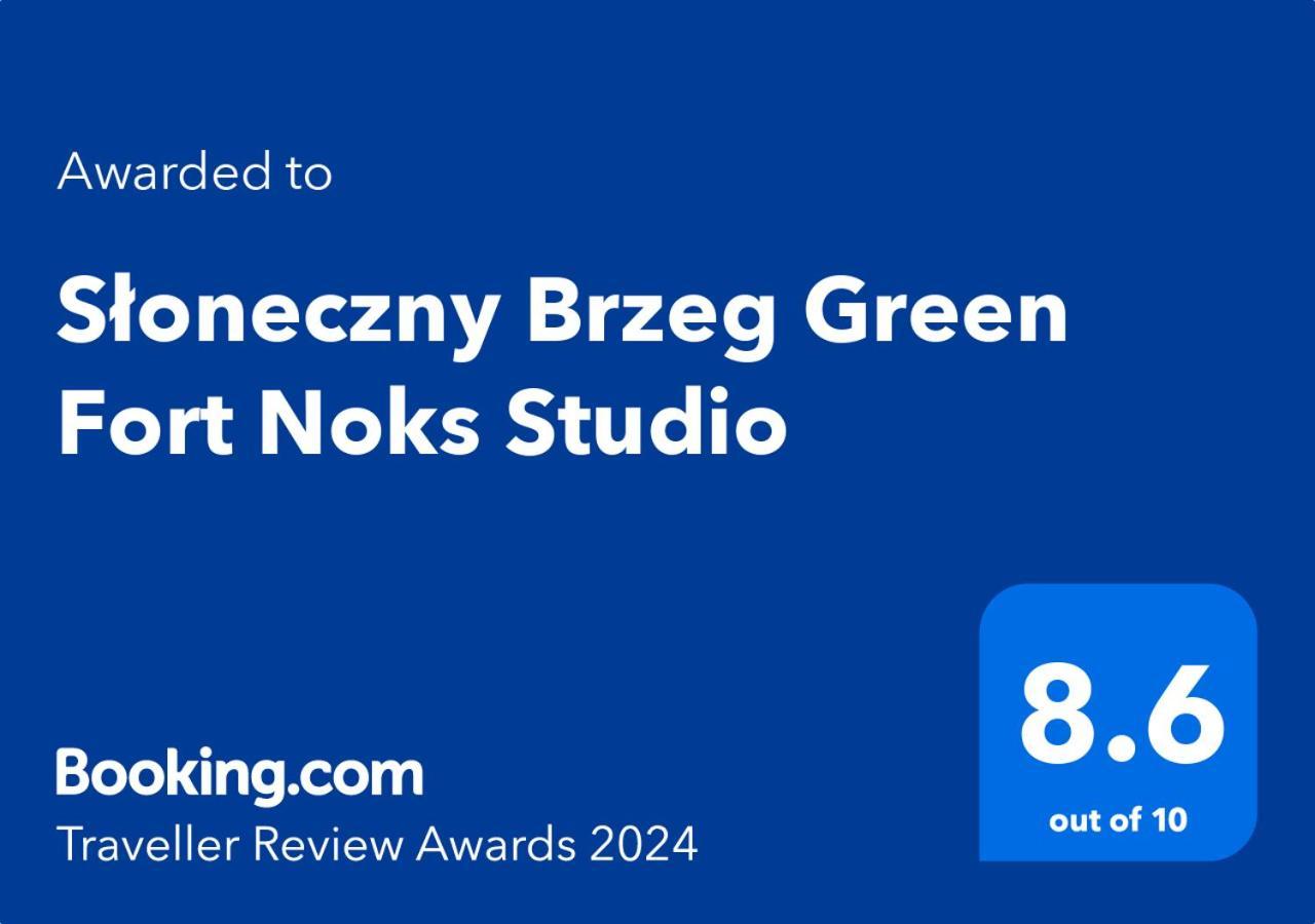Sloneczny Brzeg Green Fort Noks Studio Exteriör bild